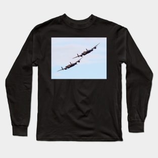 AVRO Lancaster pair Long Sleeve T-Shirt